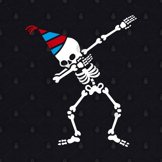 Dab skeleton dabbing birthday party by LaundryFactory